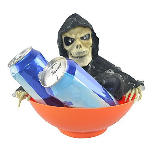 Halloween Candy Bowl with Motion Activated Light Up Eyes A8081