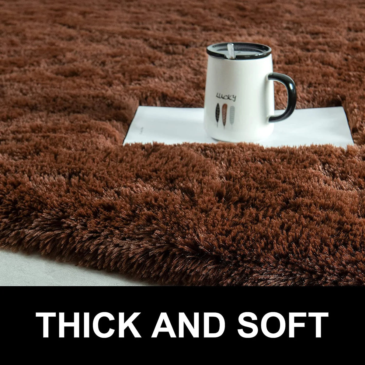 Fluffy Shag Rug 6'x9' B922028