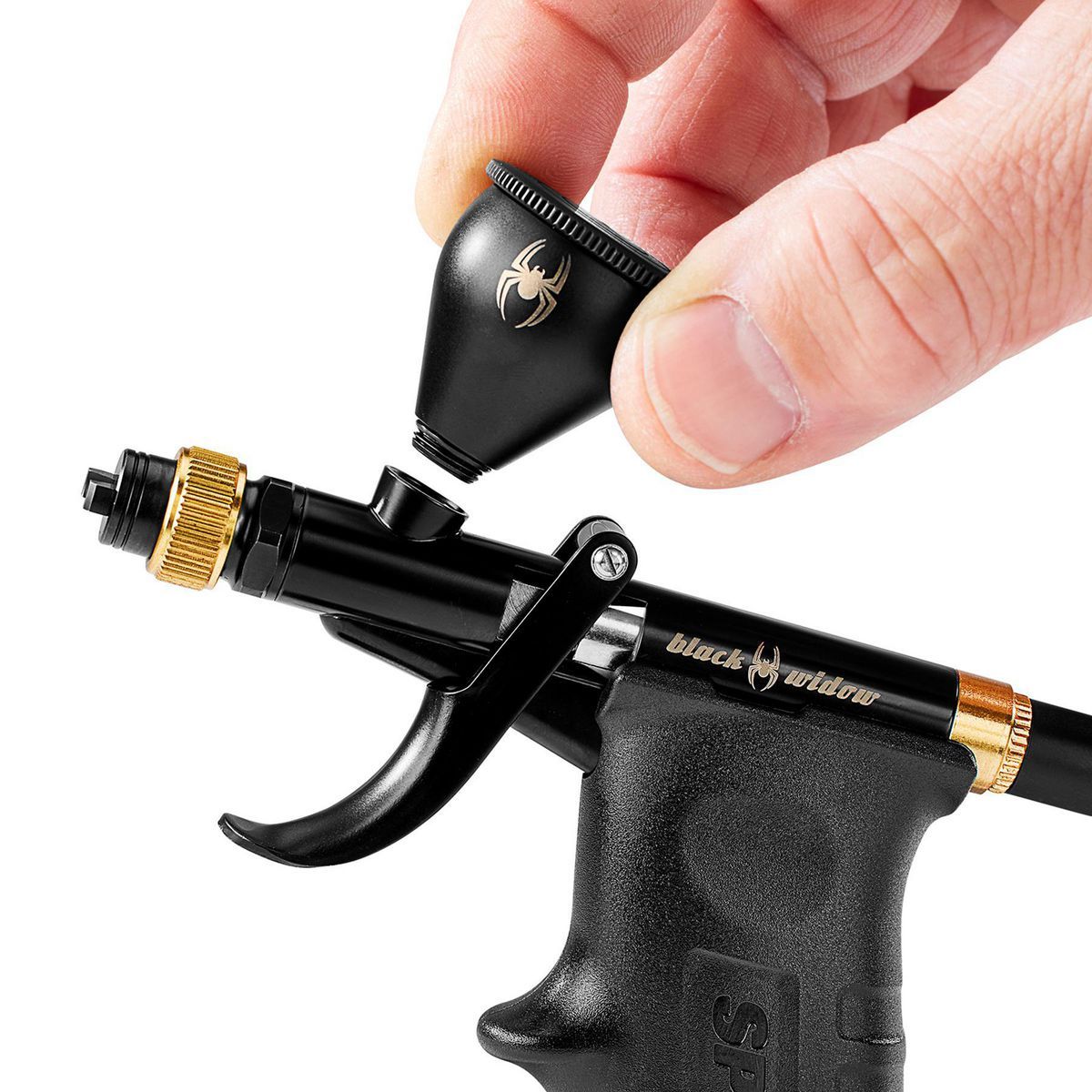 0.3 mm, 0.5 mm Dual-Action Gravity-Feed Airbrush D77592