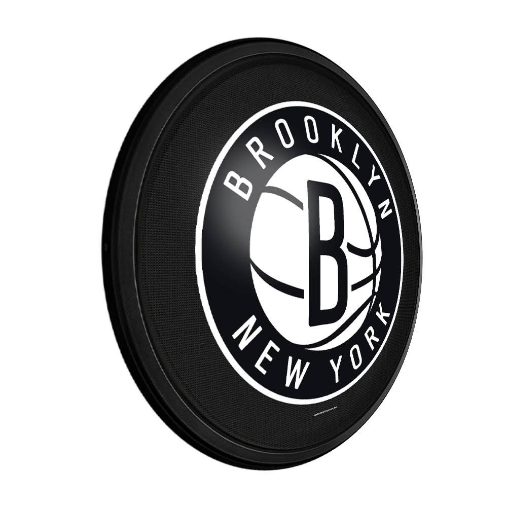 Round Slimline Lighted Wall Sign J595753