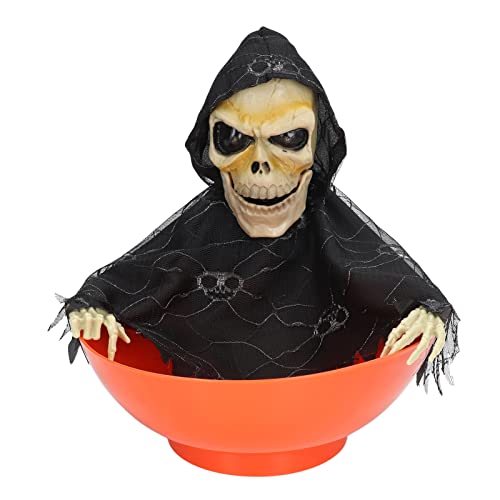 Halloween Candy Bowl with Motion Activated Light Up Eyes A8081