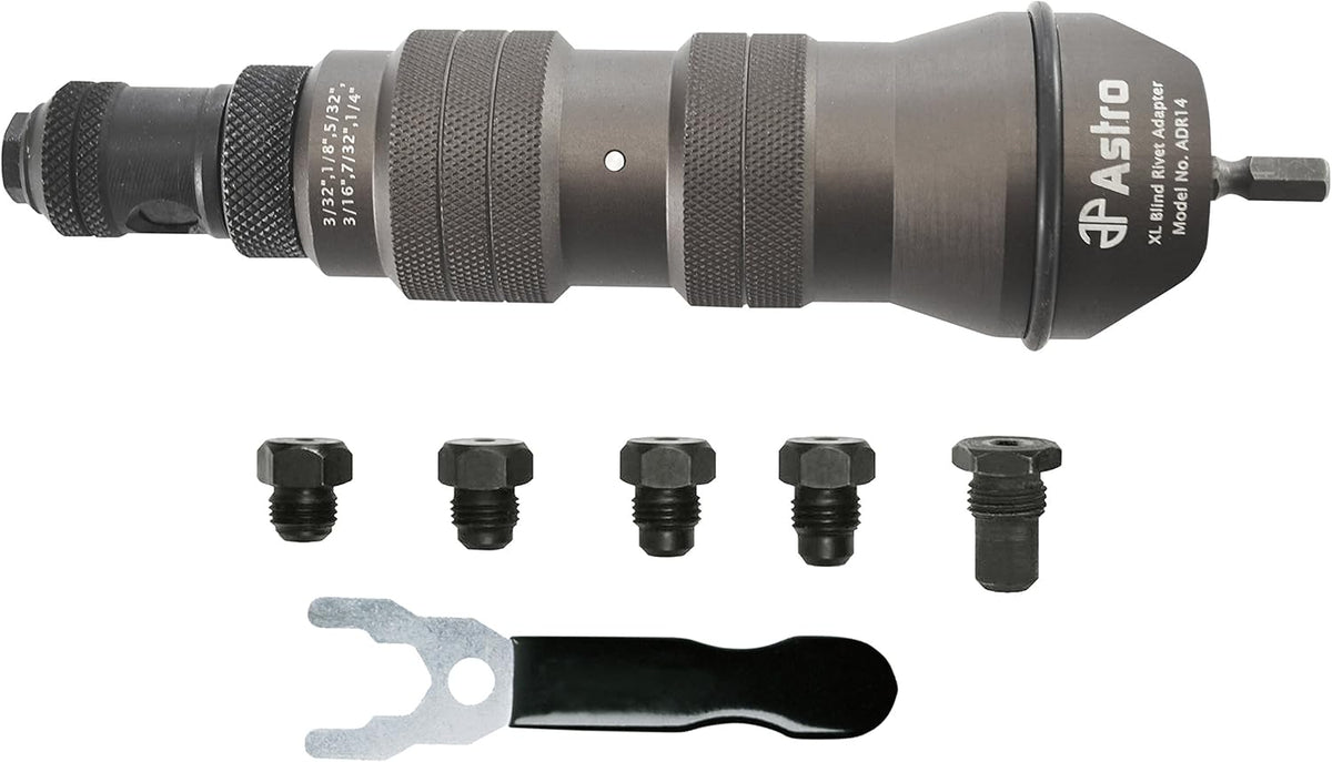 1/4" Capacity Blind Rivet Adapter Kit Pack of 2 J50067