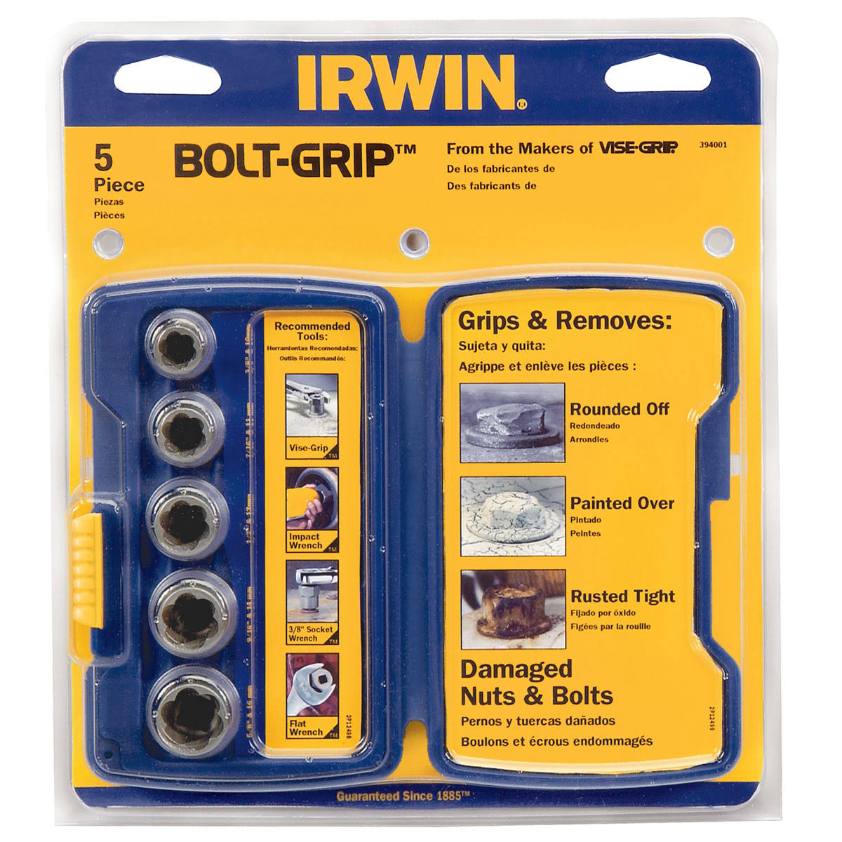 5-Piece Bolt Extractor Set U8845