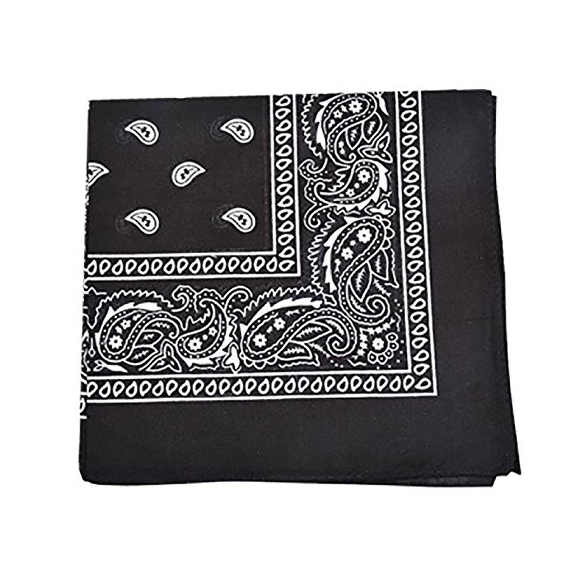 84 Pack Paisley 100% Cotton Double Sided Bandanas N1771