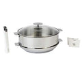 White 6 Pc Cookware Set J451