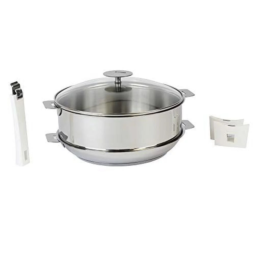 White 6 Pc Cookware Set J451