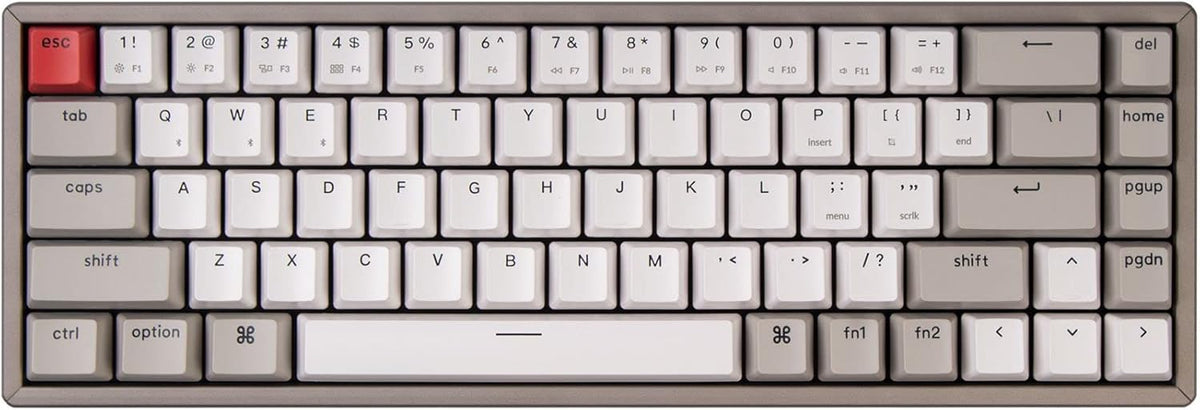 65% Compact 68-Keys Aluminum Frame Wireless Mechanical Keyboard J159876