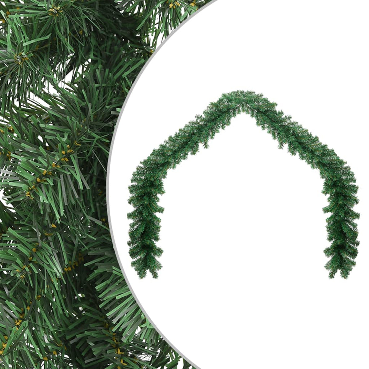 Christmas Garland PVC 16 ft N5294