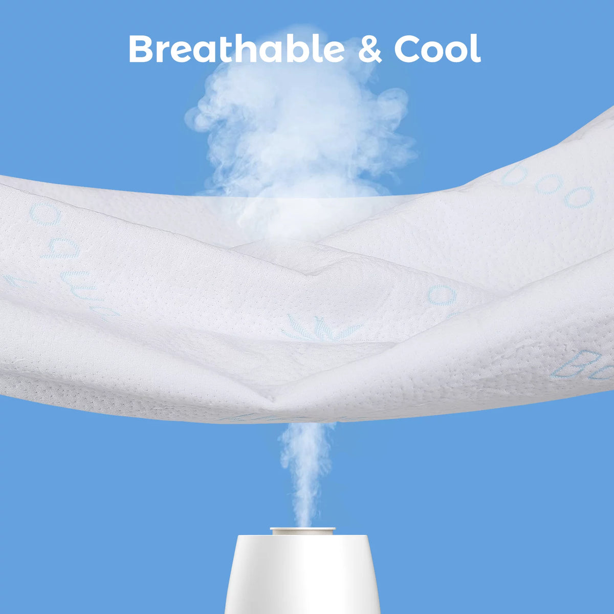 Bamboo Fibre Full Size Waterproof Mattress Protector Deep Pocket C360208