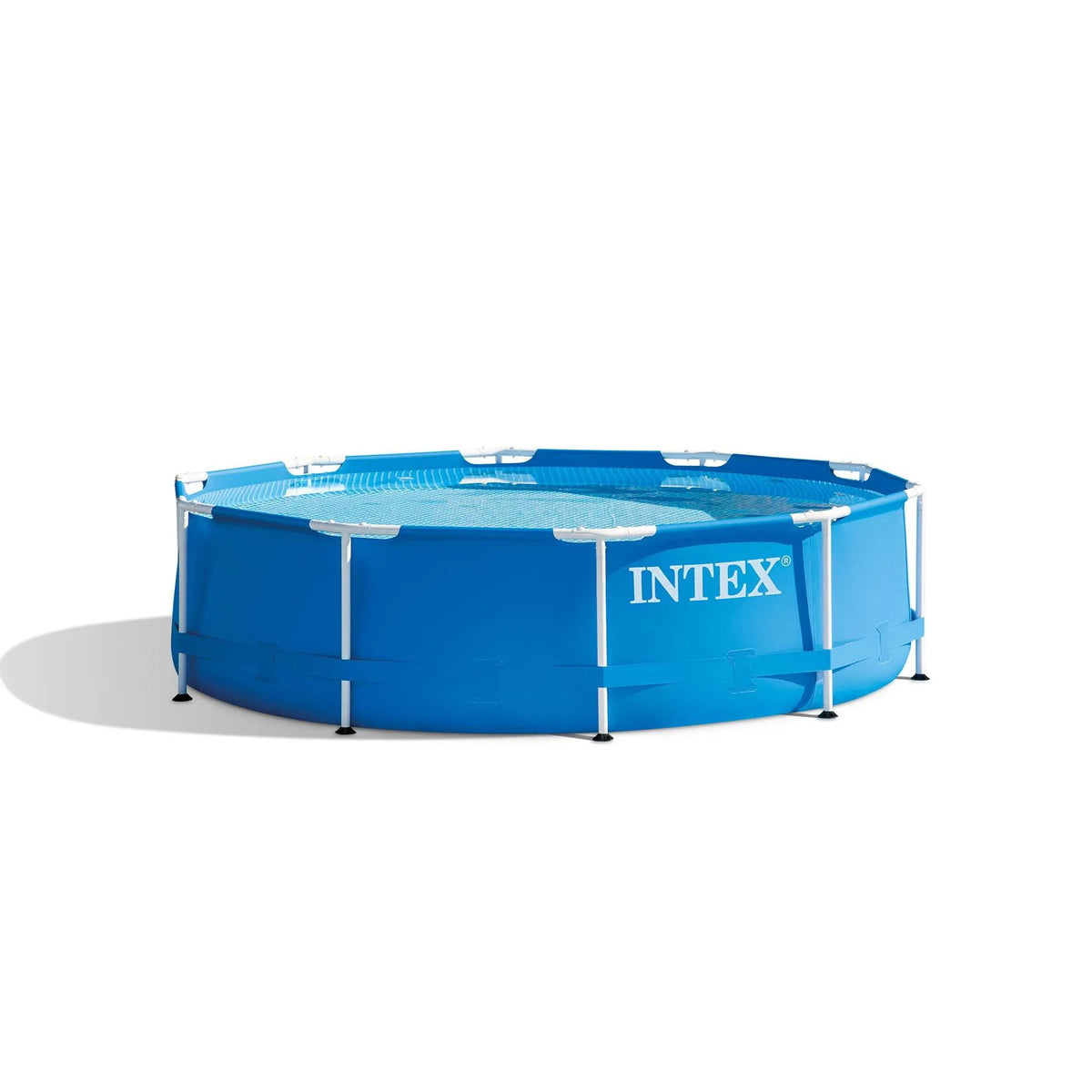 10ft x 30in Metal Frame Above Ground Swimming Pool Set with Filter Pump D42000