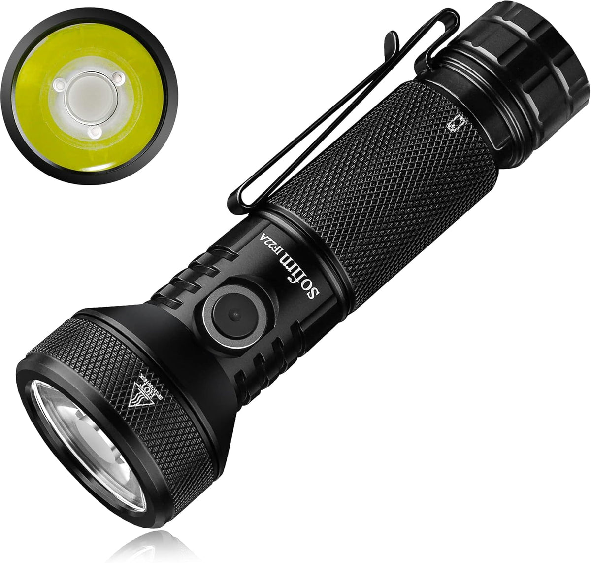 Rechargeable 2100 Lumen LED Flashlight with TIR Lens D937992