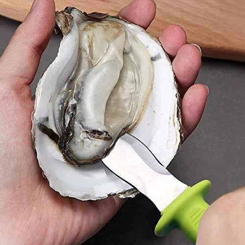 Oyster Shucking Knife with Ergonomic Grip and Anti-Slip Handle W759