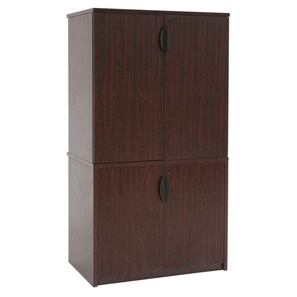 29" Storage Cabinet with 35" Storage Cabinet Mahogany A999